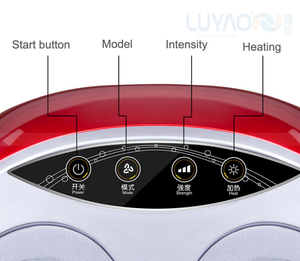 LUYAO-Masajeador de pies con calefacción eléctrica Shiatsu, dispositivo para mejorar la circulación de la sangre, con calefacción - Product Image 2