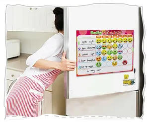 UCMD Dry Erase Board Chore Chart Magnetic Toddler Reward Chart for Fridge