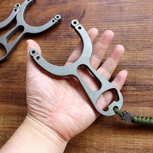 CNC sản xuất thẻ bóng Súng cao su ngoài trời công cụ thể thao Phụ Kiện Cắm trại thiết bị sinh tồn hợp kim titan gia công CNC - Product Image 5