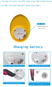 เครื่องวัดอุณหภูมิในห้องน้ำแบบดิจิตอลสำหรับเด็ก - Product Image 4