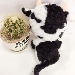 Mainan Boneka Lembut Mewah Sapi Susu dengan Kepala Besar