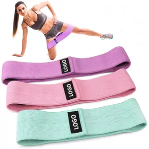 Beste Oefening Resistance Bands Bijgestaan Hip Rekt Glute Met Hip Cirkels Workout Bands Fitness Riem Training Stof Logo