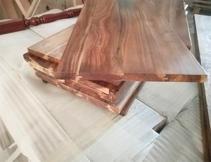 Gradino per Scale in Legno Massello di Acacia e Noce - Product Image 3