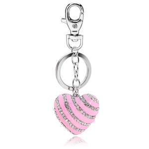 Lujo <span class=keywords><strong>amor</strong></span> corazón deseos de cumpleaños llavero para publicidad metal aleación llavero Tailandia - Product Image 1