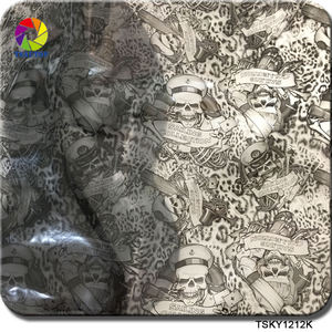 TSAUTOP 0.5/1M Lebar Pola Tengkorak untuk Hydro Dipping dan Water Transfer Printing - Product Image 6