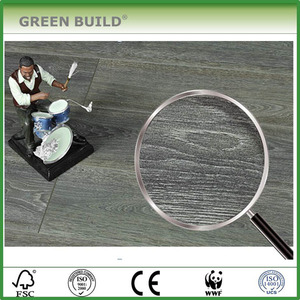 Grain effacer Brown chêne brossé plancher de bois <span class=keywords><strong>stratifié</strong></span> - Product Image 1