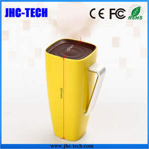 <span class=keywords><strong>2015</strong></span> al por mayor precio de fábrica portátil innovadora taza Cafe música diseño mini altavoz bluetooth - Product Image 1