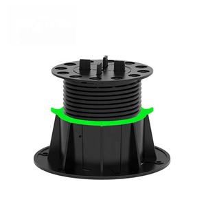 بولي كلوريد الفينيل التزيين قابل للتعديل أرضية مرتفعة قاعدة عمود من البلاستيك - Product Image 1