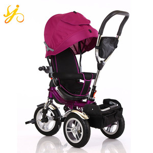 L'europe standard trois roues bébé tricycle siège <span class=keywords><strong>rotatif</strong></span>/grand bébé tricycle avec cnanopy - Product Image 3