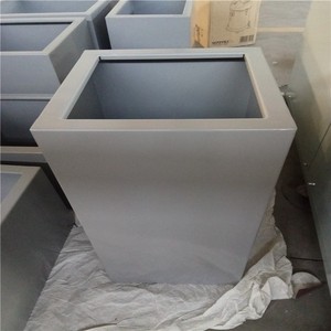 2MM Thick Tapered Aluminum 1060 Powder Coated <strong>Large</strong> Outdoor <strong>Planters</strong>, <strong>Large</strong> Indoor <strong>Planters</strong> - Product Image 5