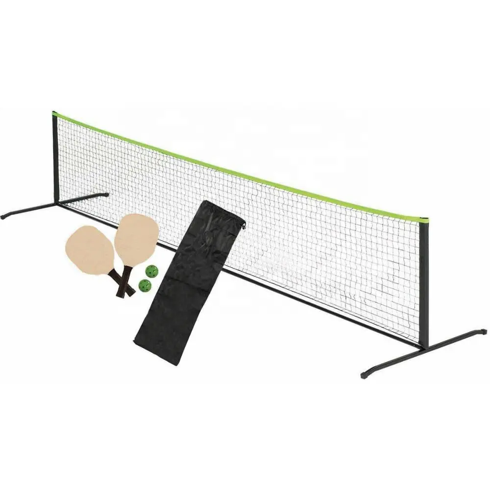 Conjunto incluem Pickleball Pá Pickleball Pickleball net