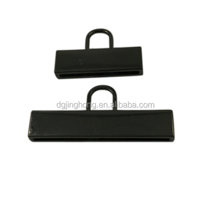 Dongguan factory customized ribbon metal cord end