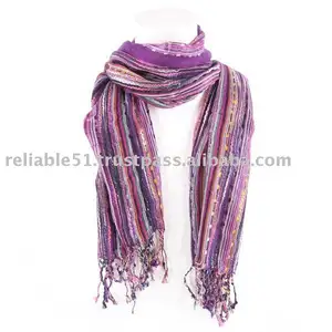 Модный шарф-палантин из вискозы
