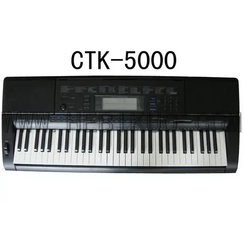 Casio ctk-5000 teclado eletrônico de órgãos