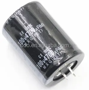 100V 4700UF Capacitor Electrolytic อลูมิเนียม4700MFD 100V