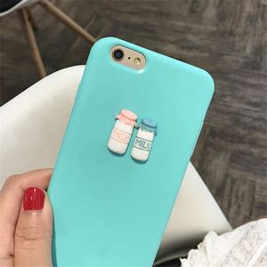 <span class=keywords><strong>Coque</strong></span> de téléphone <span class=keywords><strong>apple</strong></span>, étui de luxe souple en TPU, bouteille de lait ou café, pour <span class=keywords><strong>iPhone</strong></span> 6, <span class=keywords><strong>7</strong></span>, 6 plus - Product Image 4