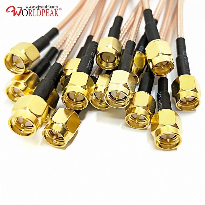 Cavo Jumper Coassiale RG58 30ft: Connettori PL259 Maschio A SO239 Femmina - Pigtail - Foto 2
