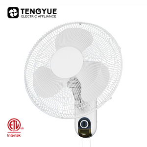 OEM đổ 16 inch dao động Wall Mount Fan 45 độ 16 inch dao động Wall Mount Fan 3 PP Wall Mount Fan - Product Image 2
