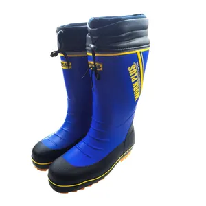 广泛使用的防水男士安全靴男士防滑式膝盖雨靴