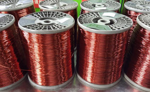Precio de Fábrica, Cable de Aluminio Revestido de Cobre Esmaltado con Poliuretano Autoadhesivo de 0.05 mm - Product Image 4