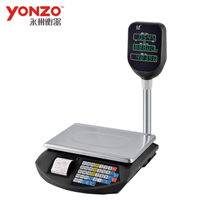 Báscula Electrónica con Impresión de Tickets, Báscula de Pesaje y Precios - Product Image 1
