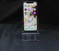 Strand stuhl form acryl handy-display stehen klare biegen handy stehen benutzerdefinierte telefon halter geeignet für iphone