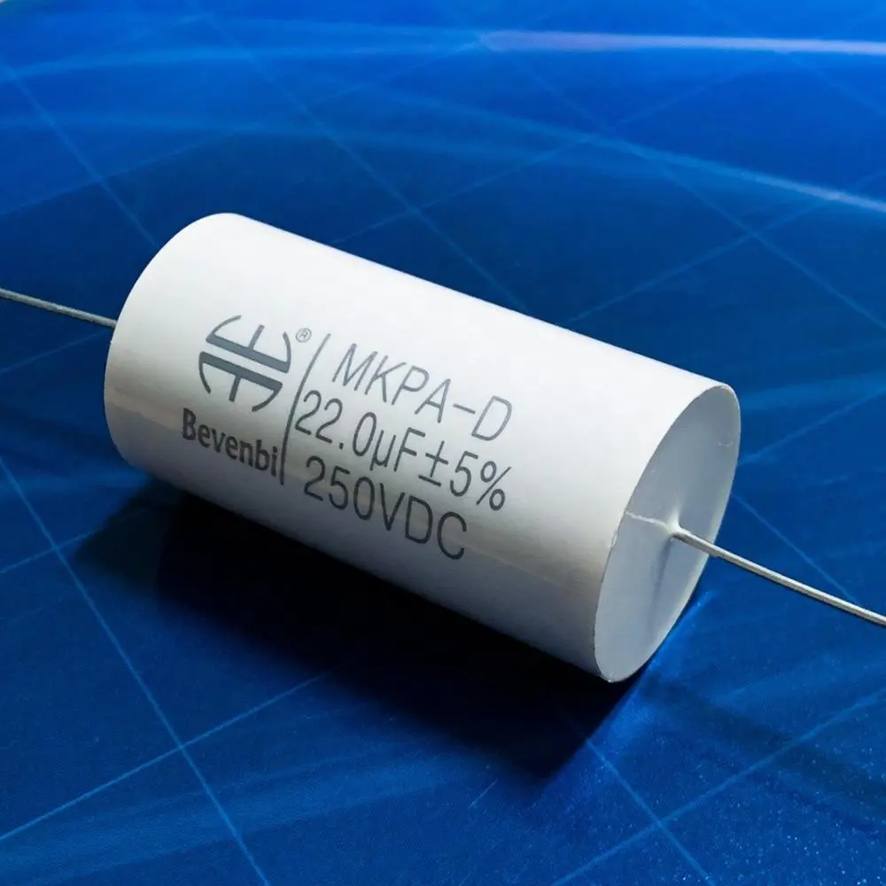 Condensador de película tubular de audio, 0,1 uf, 100v, mpt SOLEN polipropileno