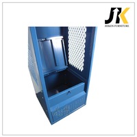 Casier métallique personnalisé à compartiments ouverts pour le rangement de matériel de golf, de football et d'équipements sportifs, solution d'organisation, armoire ignifuge