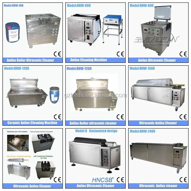 Customized Ultrasonic Cleaning Machine Maintaining Device For Anilox Roller With OEM Design Washing Bath