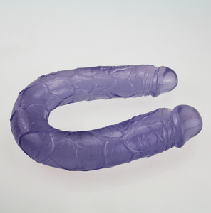 CONSOLADOR DOBLE PUNTA COLOR <span class=keywords><strong>MORADO</strong></span> - Product Image 2