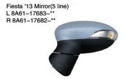 Couvercle de feu arrière pour <span class=keywords><strong>ford</strong></span> <span class=keywords><strong>fiesta</strong></span> 2013, phare antibrouillard - Product Image 3