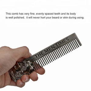 <strong>Grooming</strong> Mens <strong>Beard</strong> Gift <strong>Set</strong> Box Home Travel Use <strong>Beard</strong> Brush and Comb <strong>Set</strong> for Men - Product Image 4