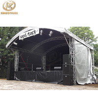TUV Techo arqueado Truss Arco Iluminación Truss