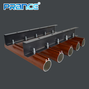 Phong Cách Tự Nhiên Gỗ Hạt Nhôm O-loại Ống Trần - Product Image 1