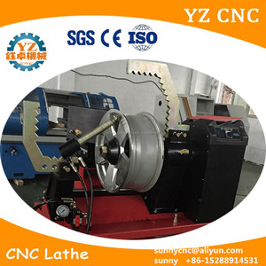 WS26 borde enderezar <span class=keywords><strong>la</strong></span> máquina con torno <span class=keywords><strong>de</strong></span> aleación rueda mag - Product Image 5