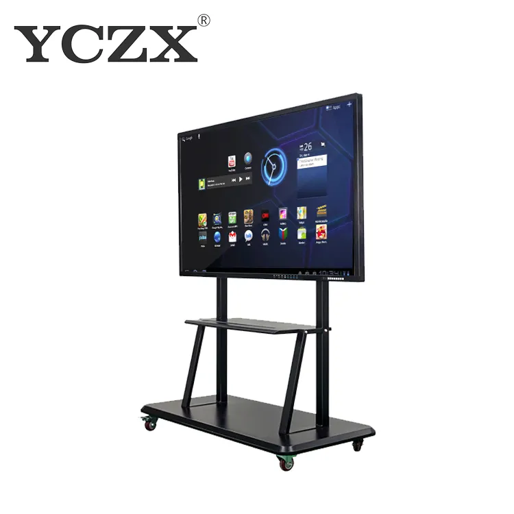 YCZX Monitor LCD inteligente avanzado de 65 pulgadas Pantalla táctil de 10 puntos con tecnología de pantalla avanzada