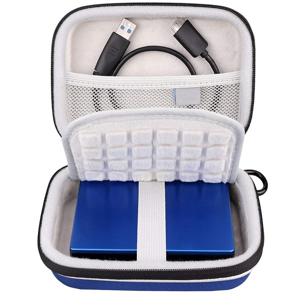 Высококачественный портативный водонепроницаемый чехол для жесткого диска EVA, защитный чехол для переноски диска