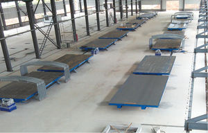 طاولة إمالة هيدروليكية اهتزاز خرسانية مسبقة الصنع من هاييتي/طاولة إمالة مصنوعة من الفولاذ للقولبة/قالب خرساني فعال - Product Image 2