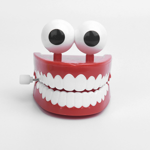 rojo de ojo grande de viento de diseño <span class=keywords><strong>en</strong></span> la boca, saltar juguete dientes juguete de la novedad para los niños y adultos - Product Image 1