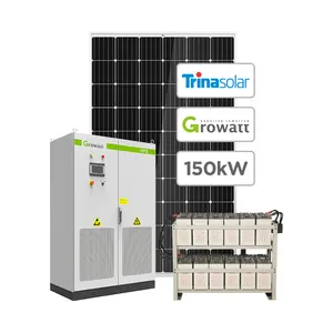 Sunpal 150KW 태양 광 발전소 150 KW 태양 발전기 상업