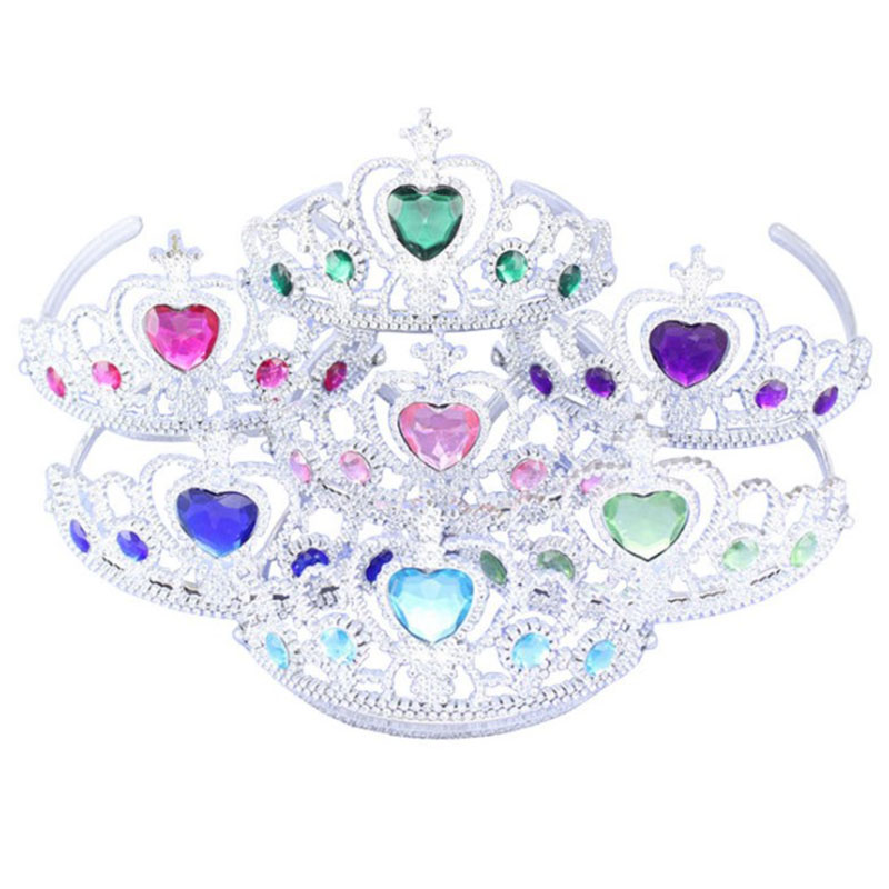 Оптовая продажа 10 видов цветов с изображением Эльзы из мультфильма «Холодное сердце» платье принцессы Софии, платье тиара