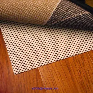 Non-Slip Rug Pad Gripper PVC foam Anti-slip carpet underlay washable carpet rug pad for hard floor