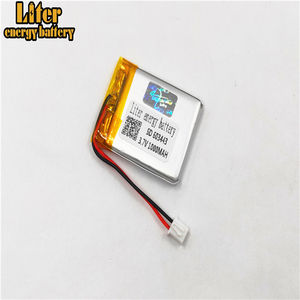 Штекер 2,0-2 P 603443 1000 mah <span class=keywords><strong>3</strong></span>,7 v перезаряжаемая lipo батарея солнечная литий-ионная полимерная литиевая батарея с PCM - Product Image 5
