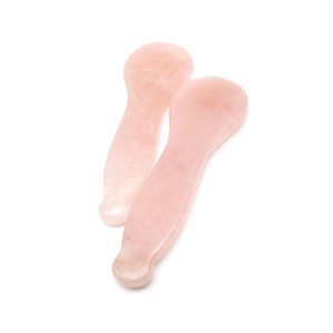 Prodotti più venduti 2025 pietra naturale rosa rosa quarzo agopuntura punto Guasha Massage Stick - Product Image 6