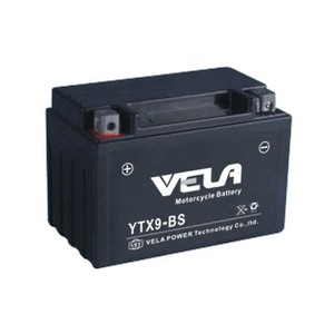 Batería de Motocicleta YTX9-BS MF de <span class=keywords><strong>12V</strong></span> 9Ah Nueva al por Mayor para Scooter y Motocicleta Todoterreno con 1 Año de Garantía - Product Image 1