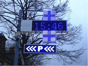 Extérieur de la CE RoHS <span class=keywords><strong>RF</strong></span>/WIFI/télécommande a mené l'affichage croisé de pharmacie - Product Image 2