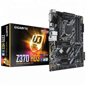 Gigabyte Intel Z370 HD3 LGA1151 Ultra Tahan Lama Series Mendukung 8th Gen Intel Core CPU Prosesor Papan Utama
