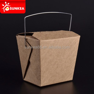 Disposable Paper Take Away <strong>Noodle</strong> <strong>Box</strong> with Handle - Product Image 6