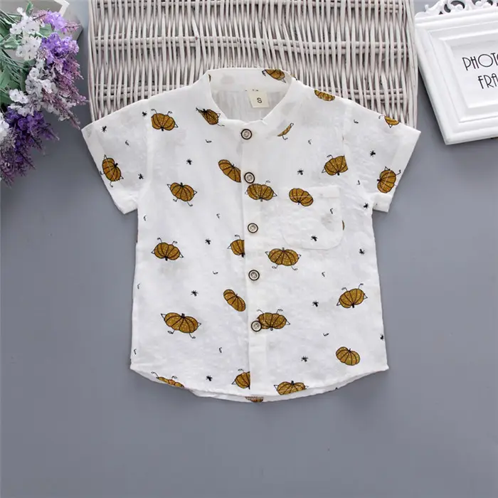 Atacado de roupas infantis boutique para meninos verão casual camisa hip comprar direto do fabricante da china