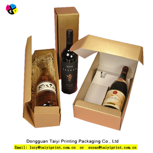 Caja <span class=keywords><strong>de</strong></span> cartón <span class=keywords><strong>para</strong></span> botella <span class=keywords><strong>de</strong></span> <span class=keywords><strong>vino</strong></span>, gran calidad, reciclada, <span class=keywords><strong>para</strong></span> embalaje - Product Image 2